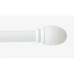 Verhotanko Hasta Olivia Ø16/19 mm 130-240 cm valkoinen