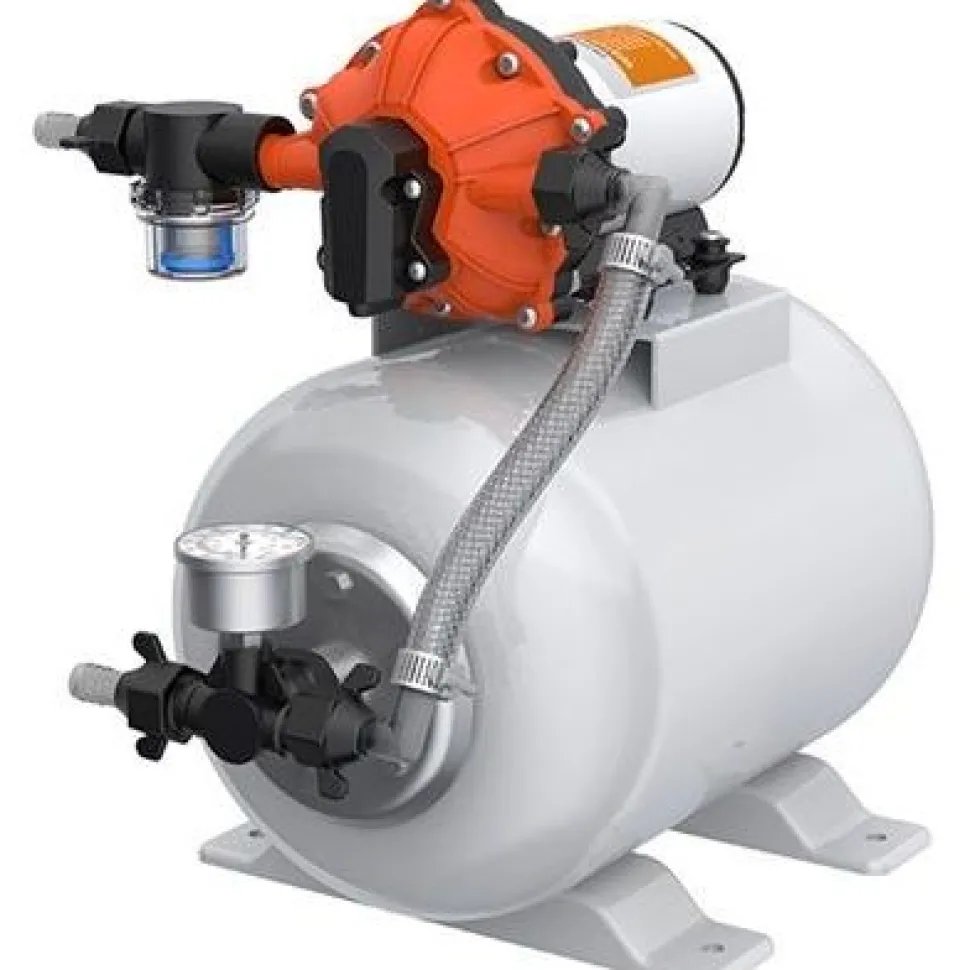 Vesipumppu Seaflo 12V 18.9l painevaraajalla