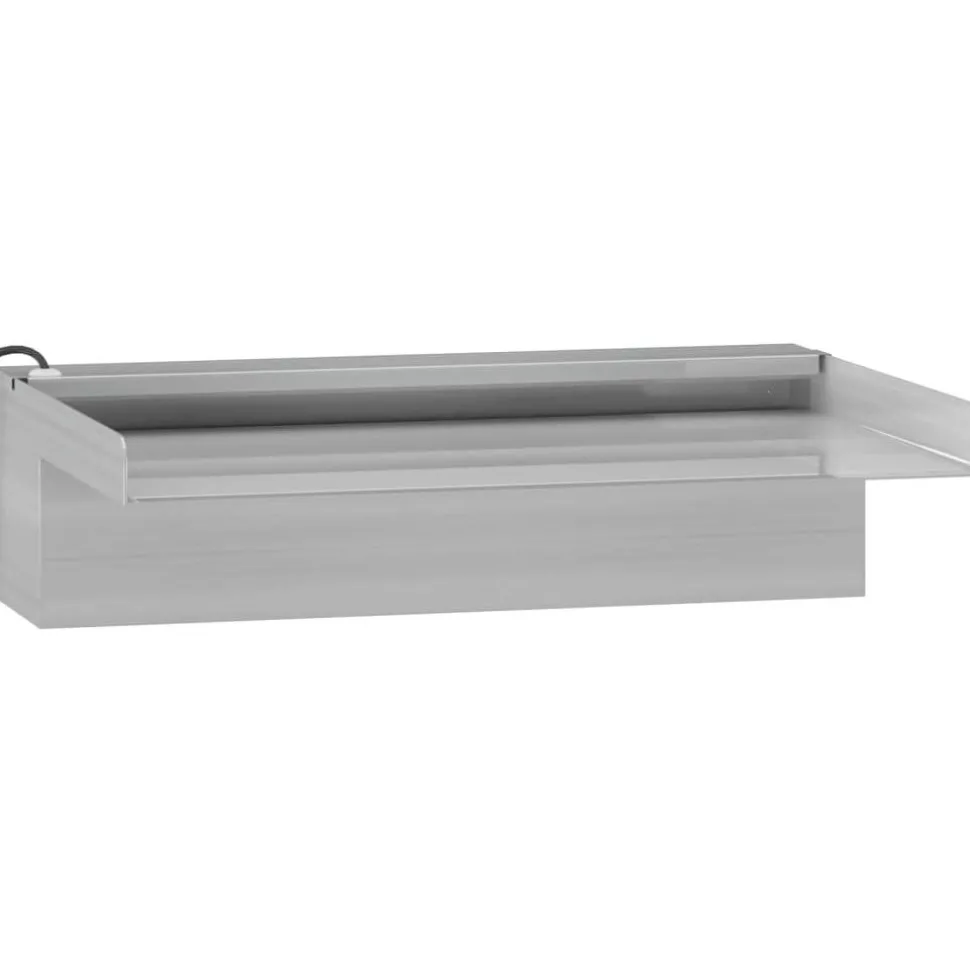 Vesiputous RGB LED-valoilla ruostumaton teräs eri kokoja