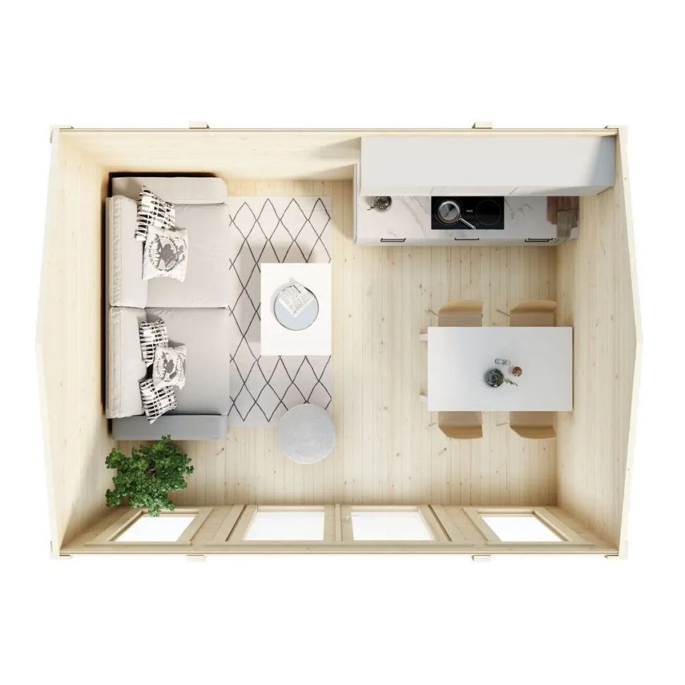 Vierasmaja Luoman Lillevilla 611 Ruokonen 12 m²