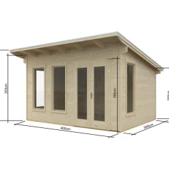 Vierasmaja Skan Holz Ostende 3 12m²