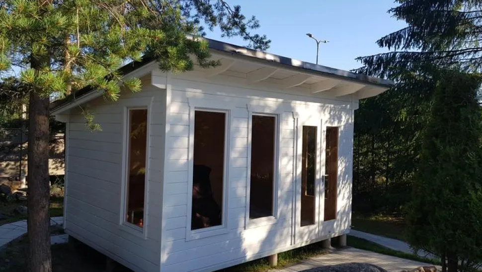 Vierasmaja Skan Holz Ostende 3 12m²