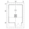 Vierasmaja Tene Bunkie Hudson, 9.2 + 4.8m², makuuparvella