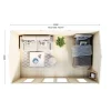 Vierasmökki Luoman Lillevilla 605 Pemu 15 m²
