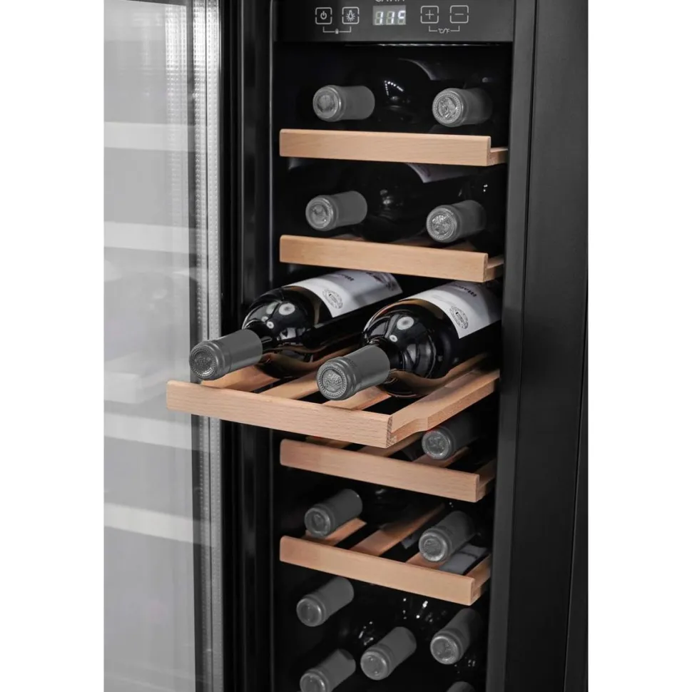 Viini- ja olutkaappi Cavin Arctic Collection 60 Duo, musta