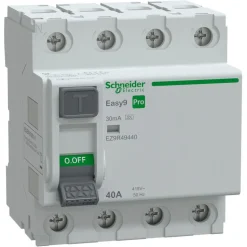 Vikavirtasuojakytkin Schneider Electric Easy9 RCCB 4P 40 A 30 mA A
