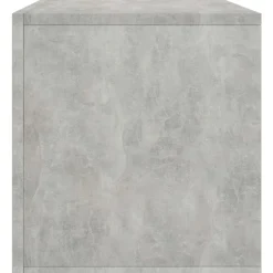 Vinyylilevyjen säilytyslaatikko 71x34x36cm harmaa lastulevy