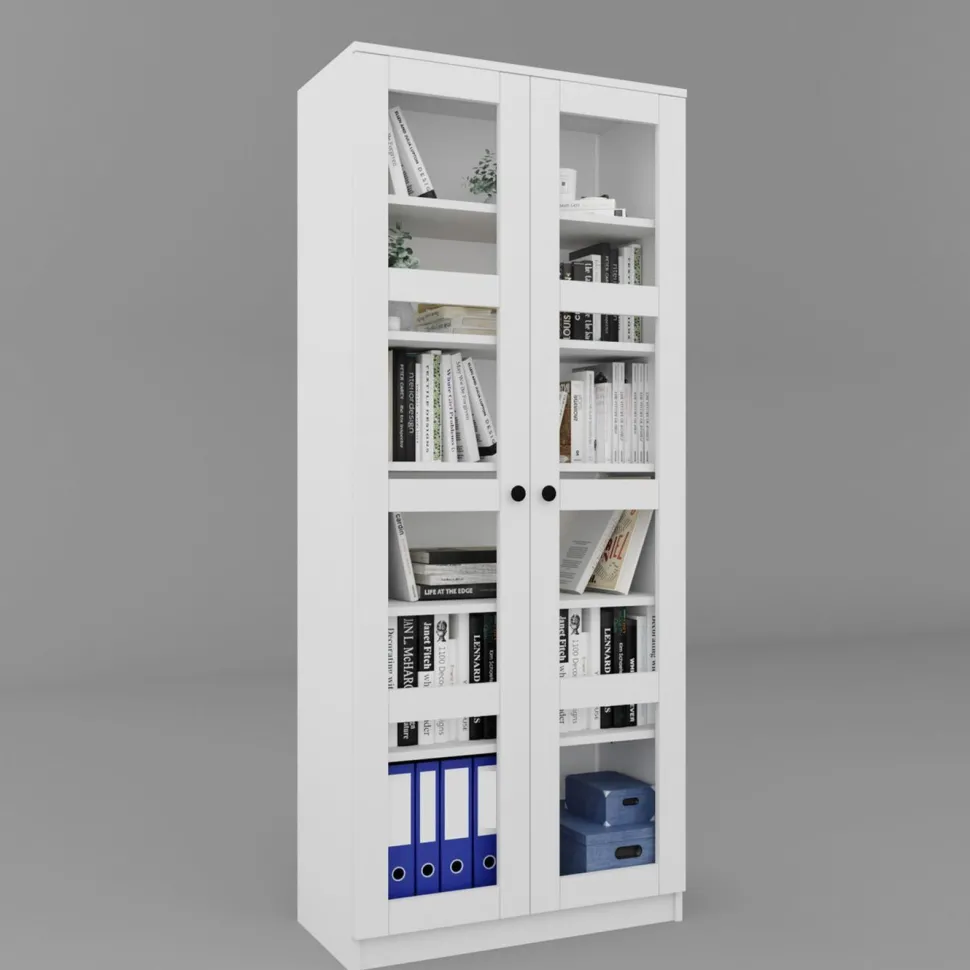 Vitriinikaappi Linento Furniture Lucas Glass