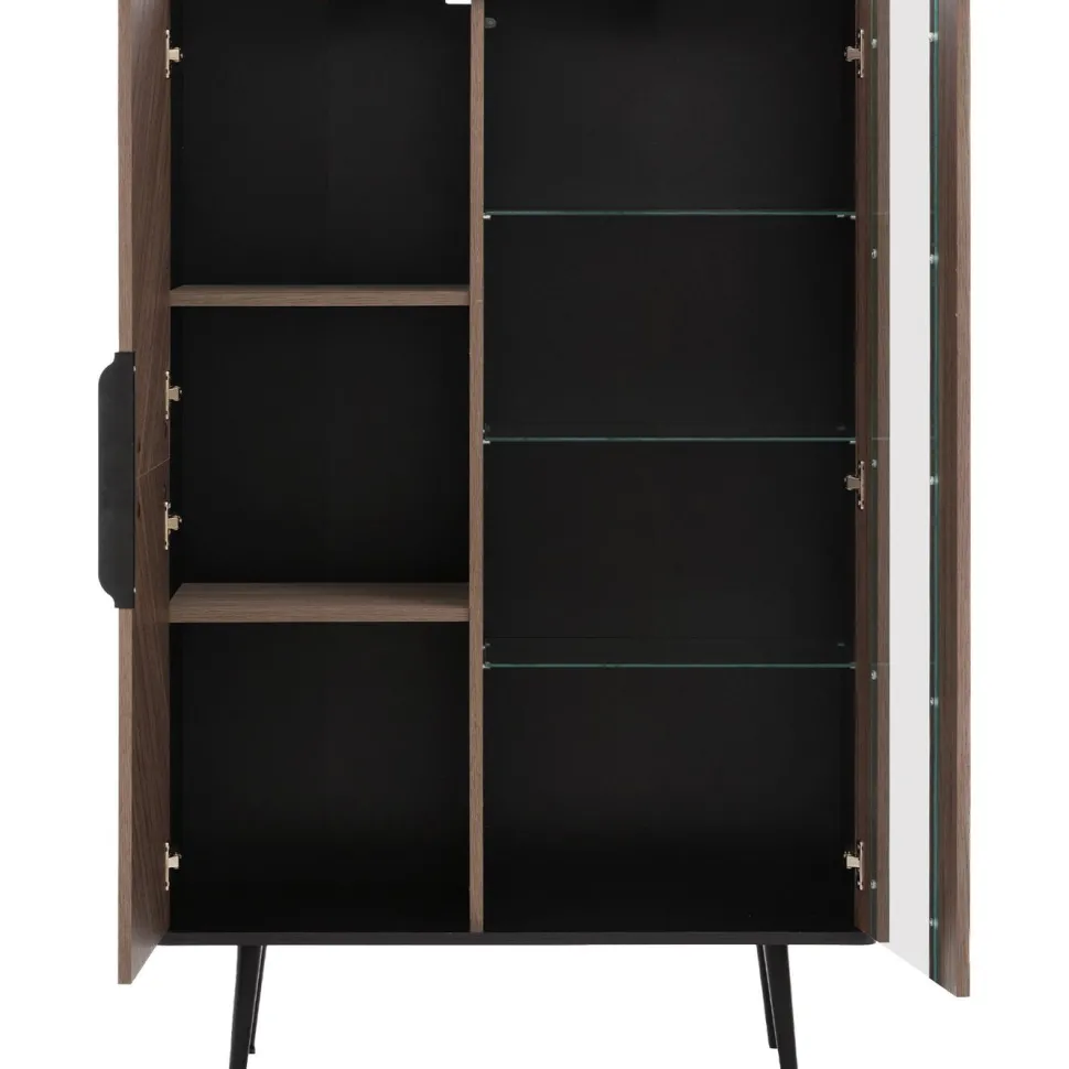Vitriini Nomla WIT2D PINELLI PN-05, 90x140cm, musta/ruskea