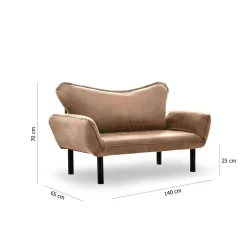 Vuodesohva Linento Furniture Chatto, 2-istuttava, eri värejä