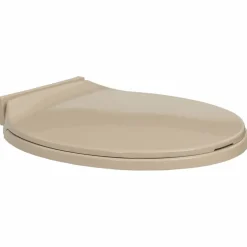 WC-istuimen kansi pehmeästi sulkeutuva beige soikea