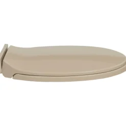 WC-istuimen kansi pehmeästi sulkeutuva beige soikea