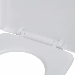 WC-istuimen kansi soft-close neliö valkoinen