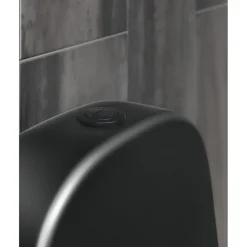 WC-istuin Gustavsberg Estetic 8300, S/P-piilolukko, Soft Close -kansi, mattamusta