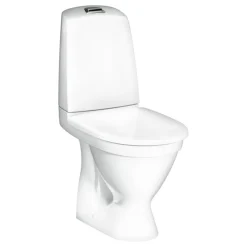 WC-istuin Gustavsberg Nautic 1510 Hygienic Flush piilo-P kaksoishuuhtelu vakiokansi