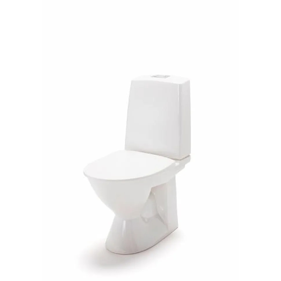 WC-istuin Ido Glow 60 kanneton ilman kiinnitysreikiä 2-huuhtelu