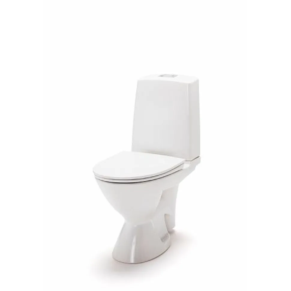 WC-istuin Ido Glow 63 kanneton kiinnitysrei'illä 1-huuhtelu peruskorjausmalli