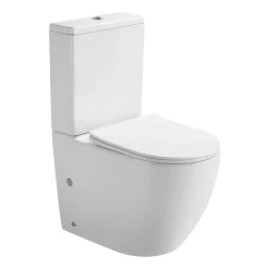 WC-istuin Interia Pacho Rimless, soft-close -kannella, eri värejä