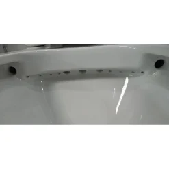 WC-istuin Interia Pako Rimless soft-close -kannella kaksoishuuhtelu, valkoinen
