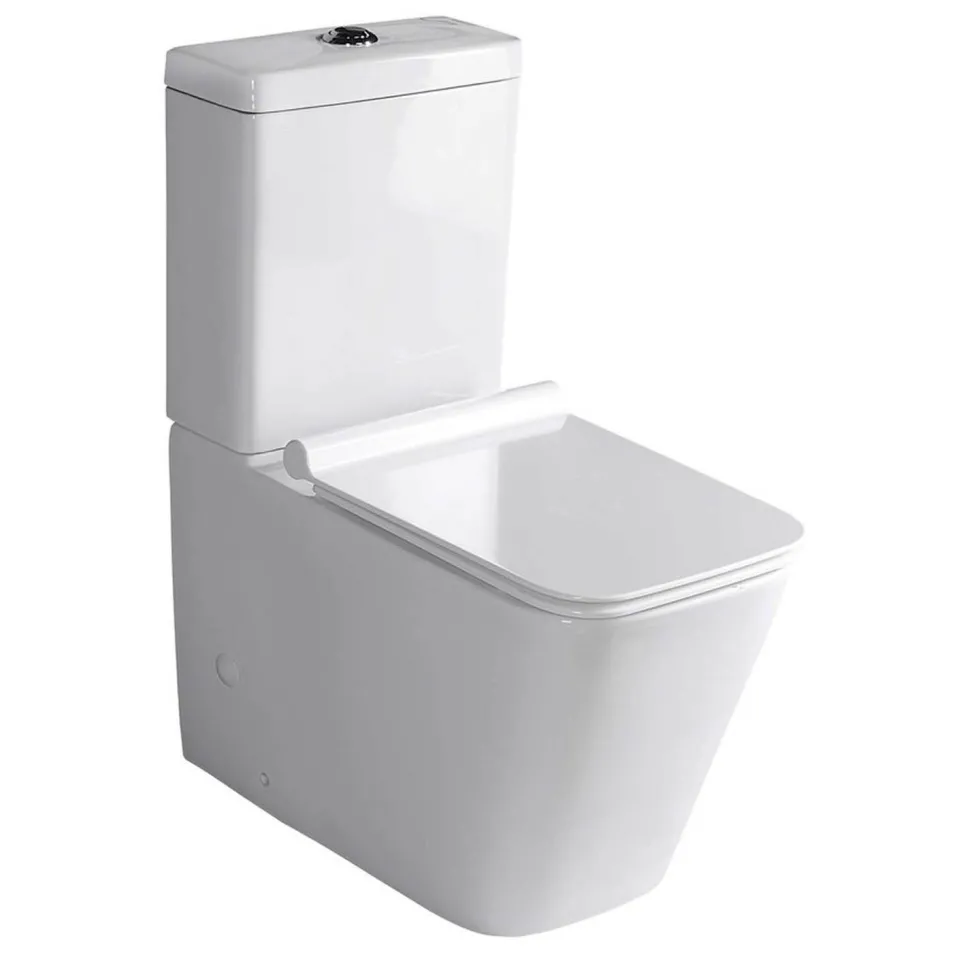 WC-istuin Interia Porta soft-close -kannella kaksoishuuhtelu