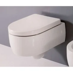 WC-istuin Kerasan Flo seinämalli valkoinen