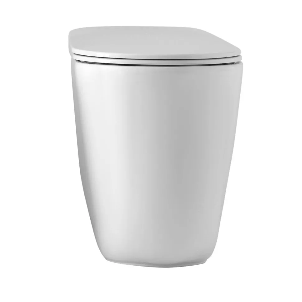 WC-istuin Kerasan Nolita 5318 Rimless lattiamalli S/P-lukko valkoinen