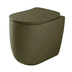WC-istuin Kerasan Nolita 5318 Rimless S/P-lukko lattiamalli matta eri värejä