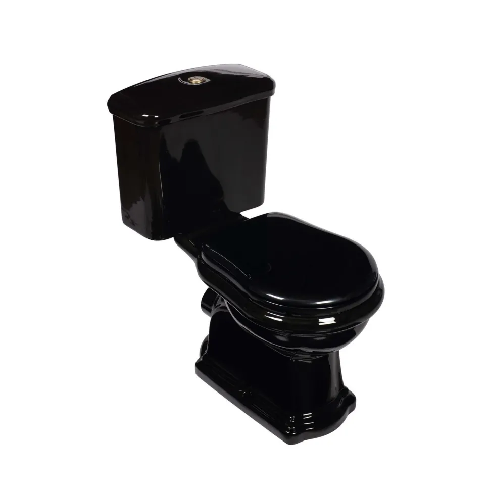 WC-istuin Kerasan Retro 3 P-lukko 3/6l kaksoishuuhtelu eri värejä