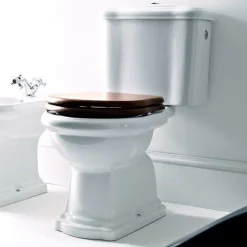 WC-istuin Kerasan Retro 3 S-lukko kromi 3/6l kaksoishuuhtelu