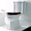 WC-istuin Kerasan Retro 3 S-lukko pronssi 3/6l kaksoishuuhtelu