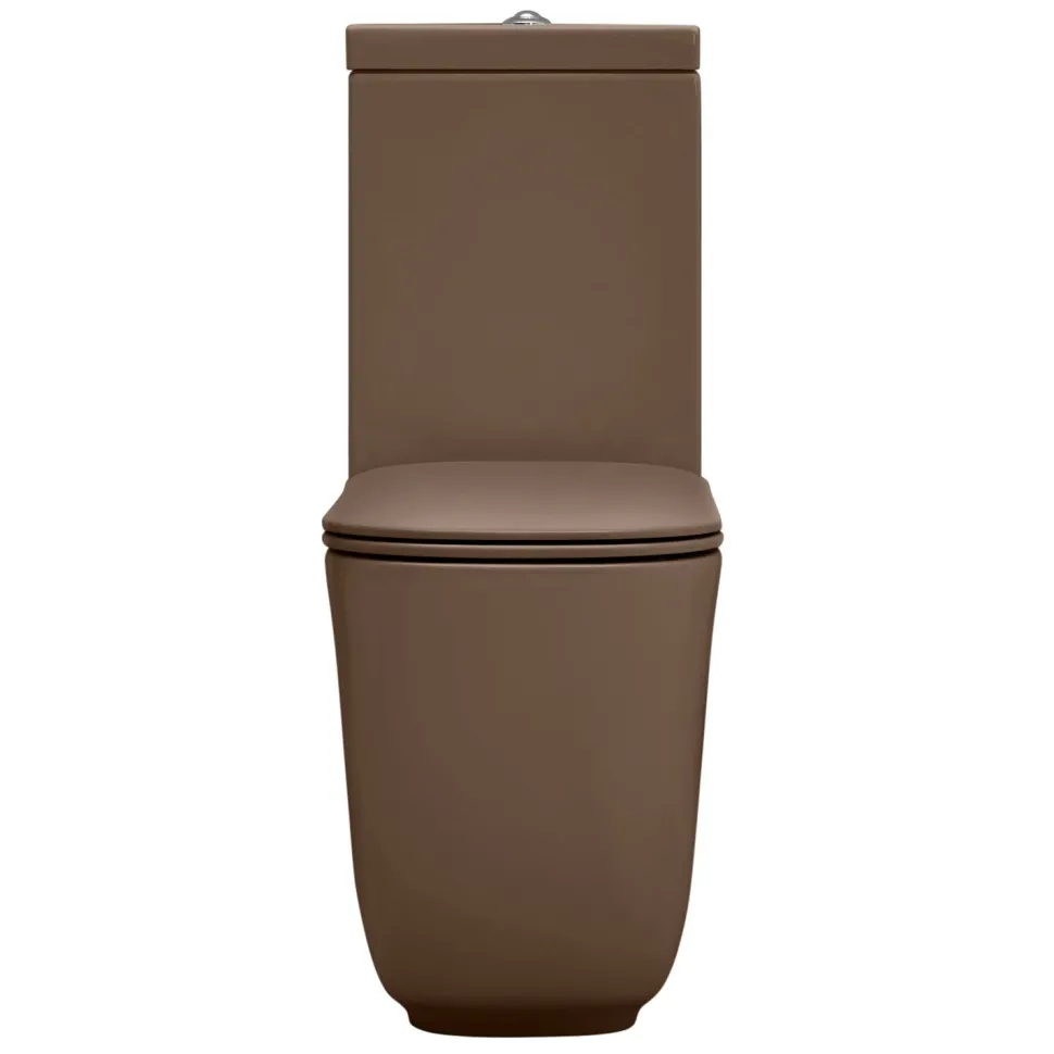 WC-istuin Kerasan Tribeca 3/6l kaksoishuuhtelu S/P-lukko matta eri värejä