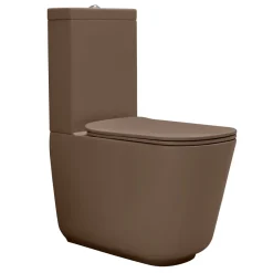 WC-istuin Kerasan Tribeca 3/6l kaksoishuuhtelu S/P-lukko matta eri värejä