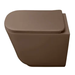 WC-istuin Kerasan Tribeca Rimless 5118 lattiamalli S/P-lukko matta eri värejä