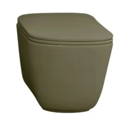 WC-istuin Kerasan Tribeca Rimless 5118 lattiamalli S/P-lukko matta eri värejä
