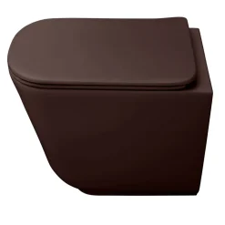 WC-istuin Kerasan Tribeca Rimless 5118 lattiamalli S/P-lukko matta eri värejä
