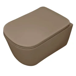 WC-istuin Kerasan Tribeca Rimless 5114 Rimless seinämalli matta eri värejä