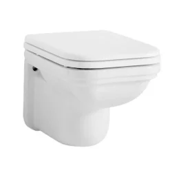 WC-istuin Kerasan Waldorf 4115 seinämalli valkoinen