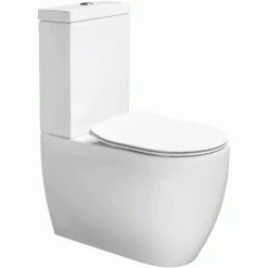 WC-istuin Lavabo Glomp, huuhtelukaulukseton, valkoinen