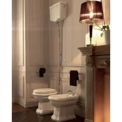 WC-istuin Lavabo Retro High, P-lukko, valkoinen, eri värejä