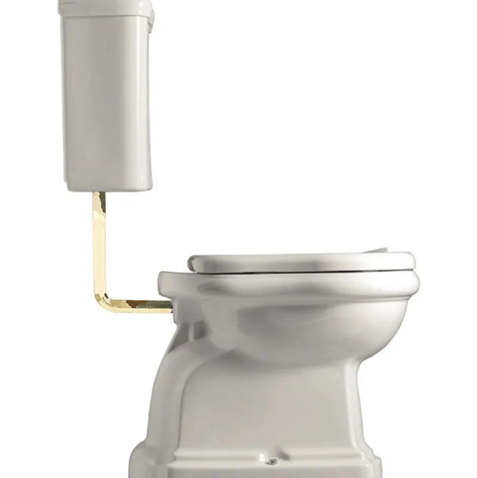 WC-istuin Lavabo Retro Low, S-lukko, valkoinen, eri värejä