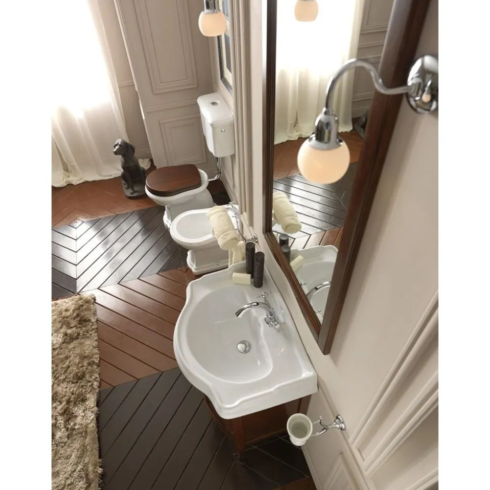 WC-istuin Lavabo Retro Low, S-lukko, valkoinen, eri värejä