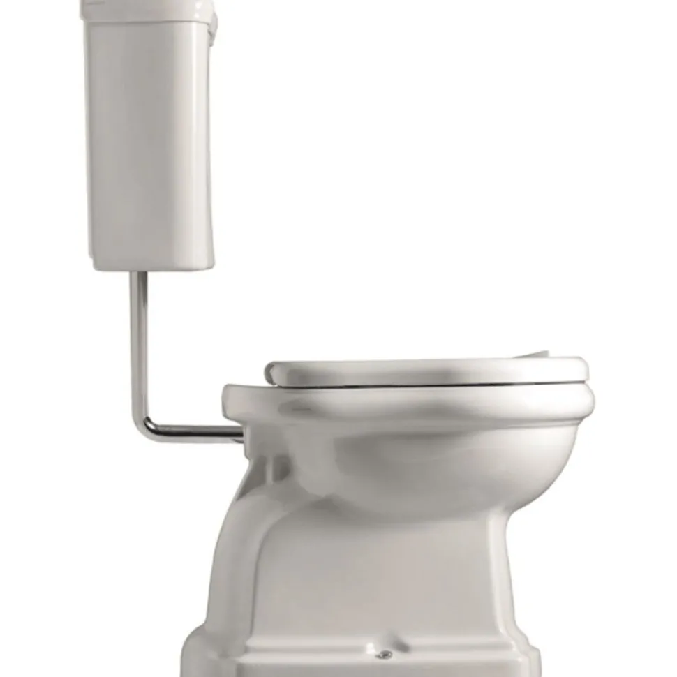 WC-istuin Lavabo Retro Low, S-lukko, valkoinen, eri värejä