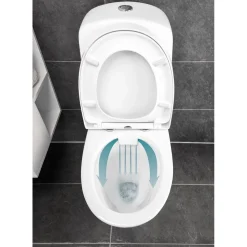 WC-istuin Noro Well No Rim Soft Close -kannella