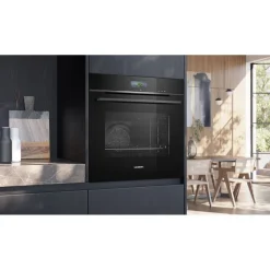 Yhdistelmähöyryuuni Siemens iQ700 HR776G3B1 60cm musta