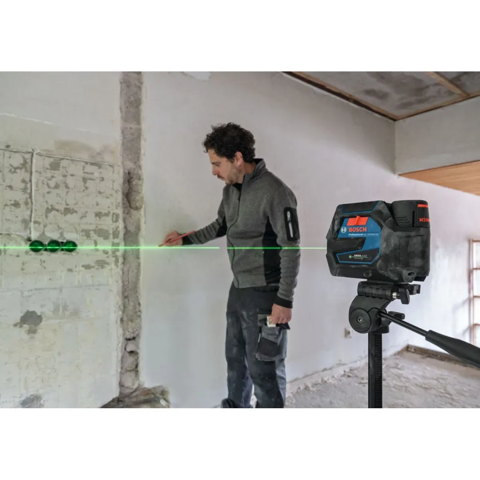 Yhdistelmälaser Bosch Professional GCL 12V-50-22 CG sis. BT150, AA-paristot ja tasku