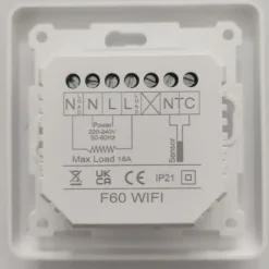 Yhdistelmätermostaatti DunWore F60, wifi